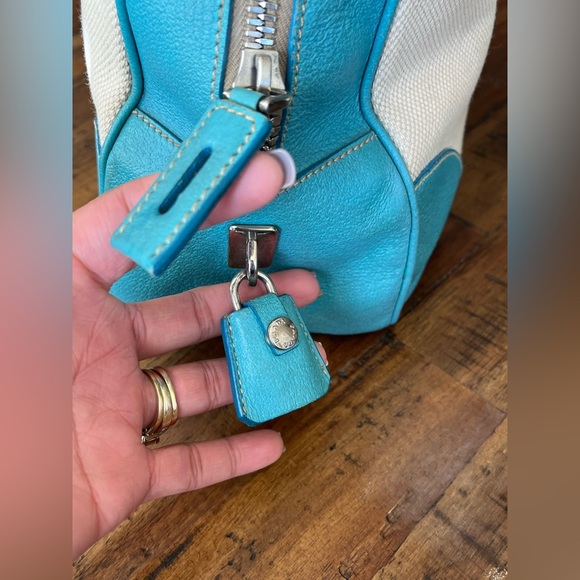 Prada Leather Nappa Light Blue Shoulder Bag - Picture 7 of 16